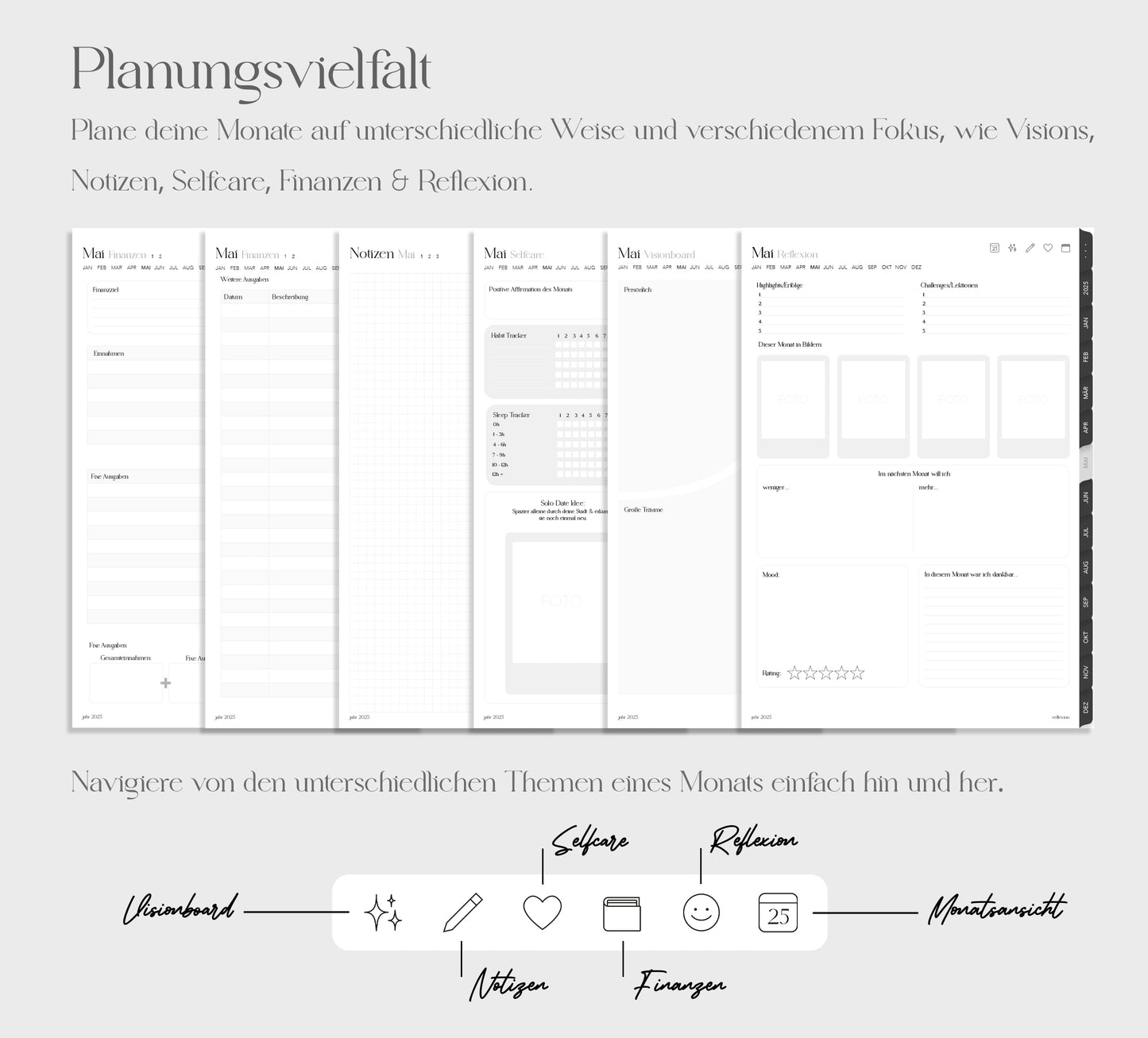 2025 Monthly Planner