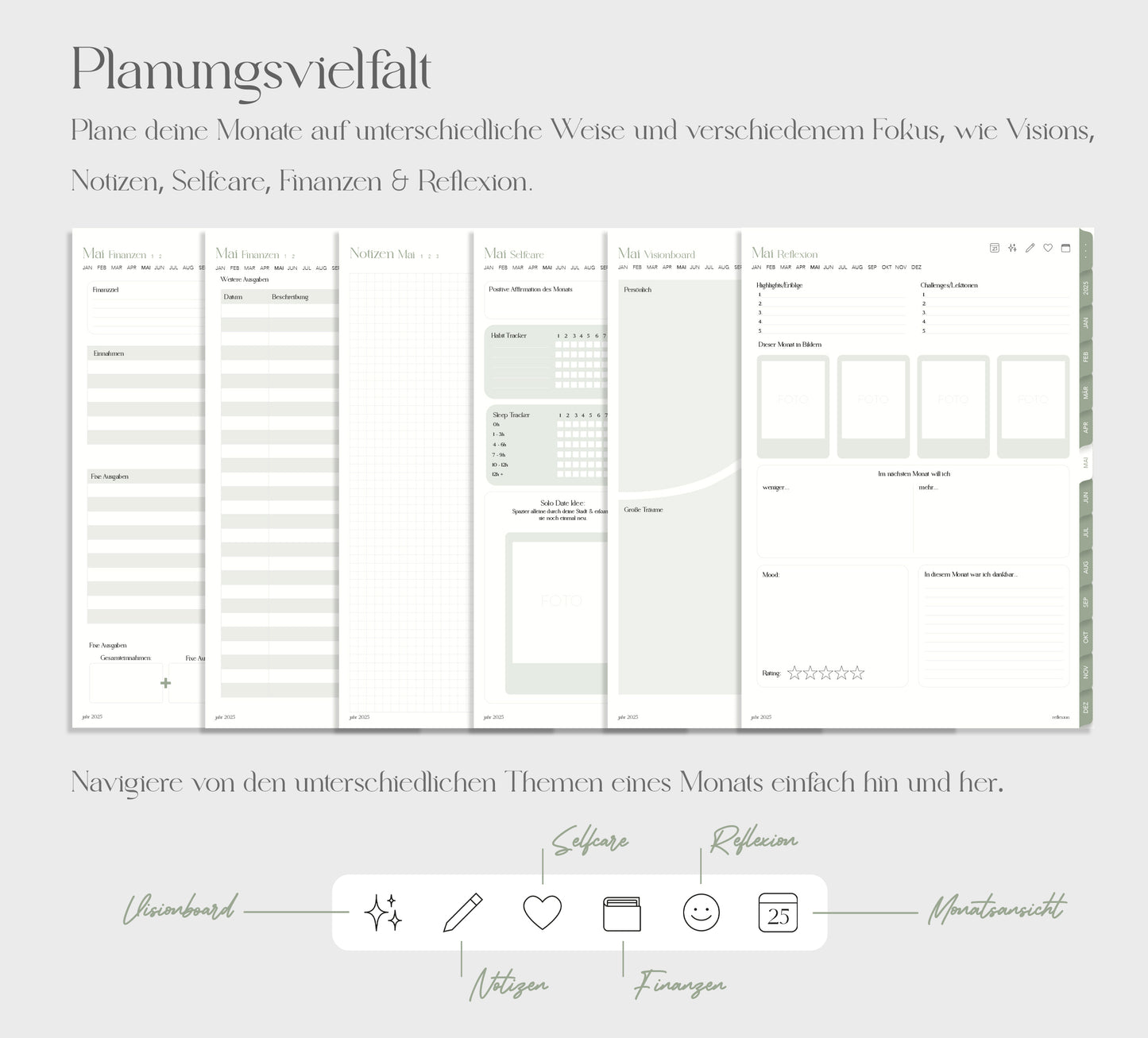 2025 Monthly Planner