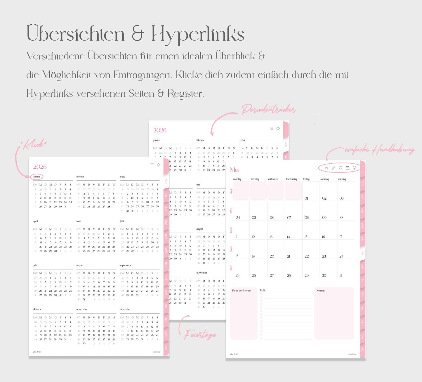 2026 Monthly Planner