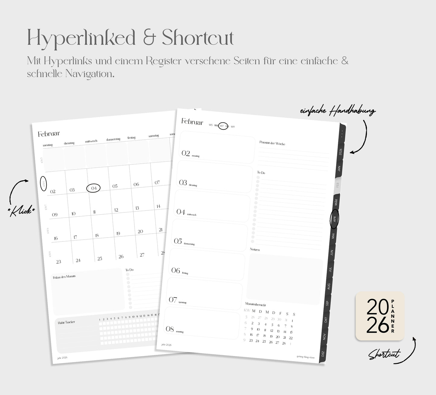 2026 Digital Planner