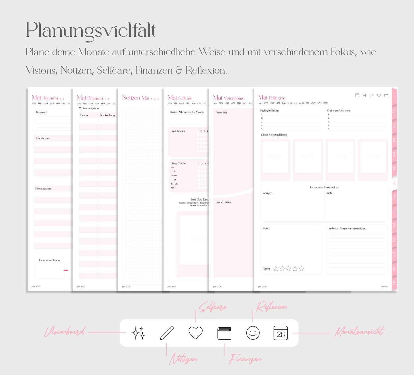 2026 Monthly Planner