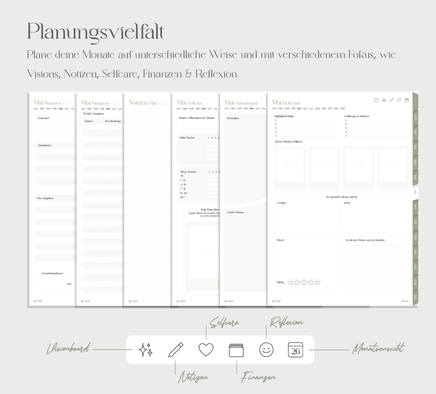 2026 Monthly Planner