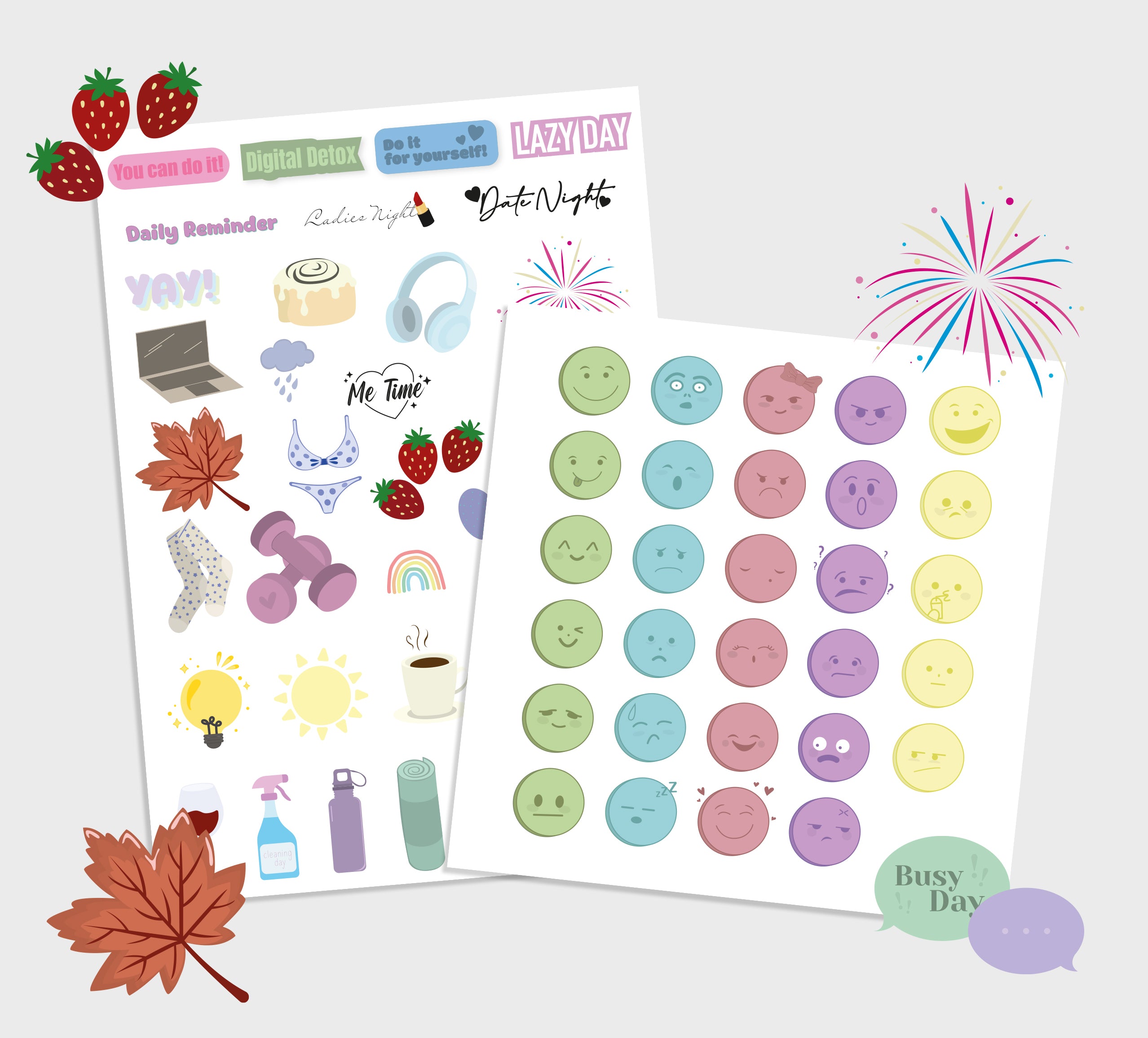 Extra Sticker Bundle – Getting Things Done
