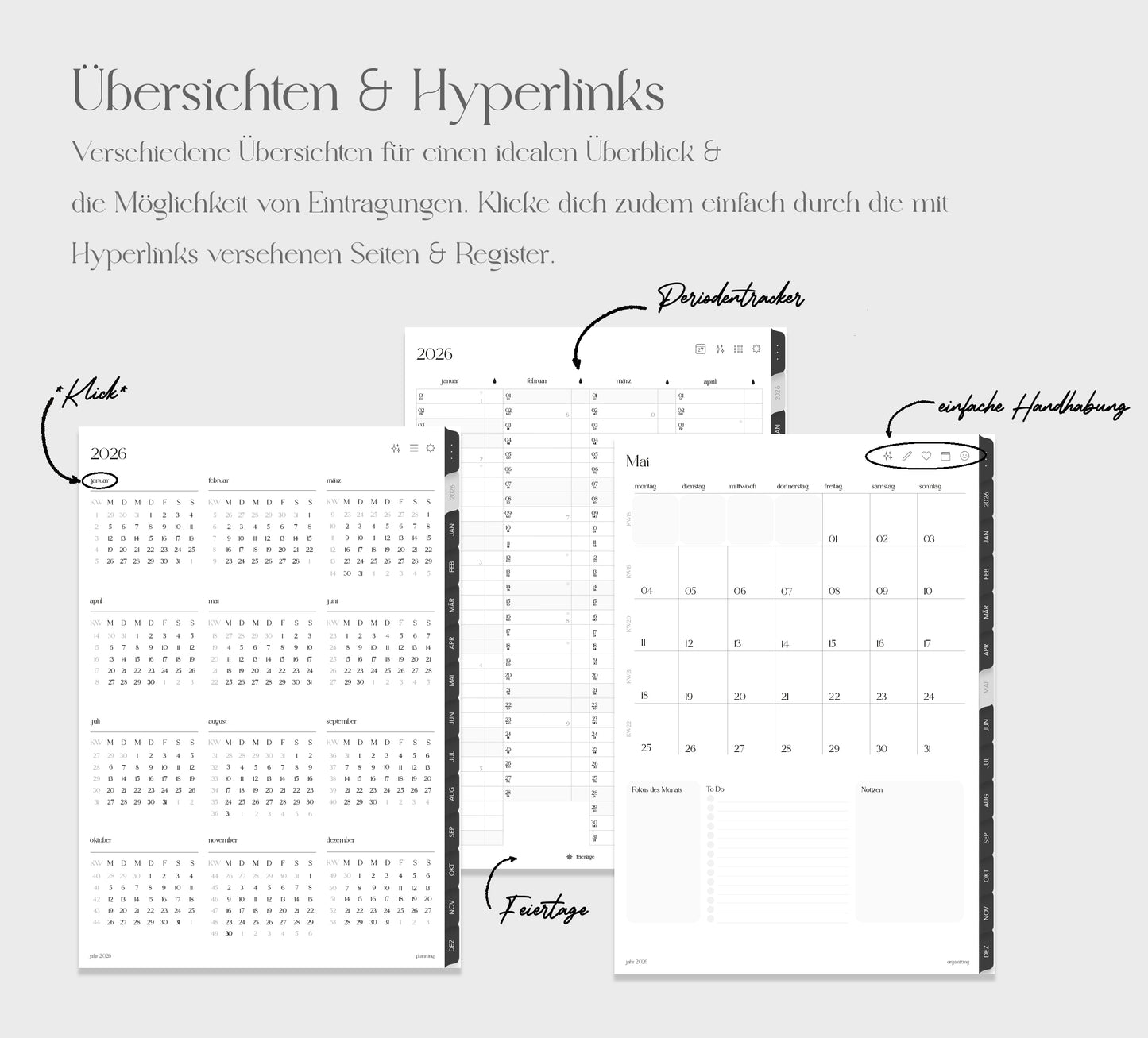 2026 Monthly Planner