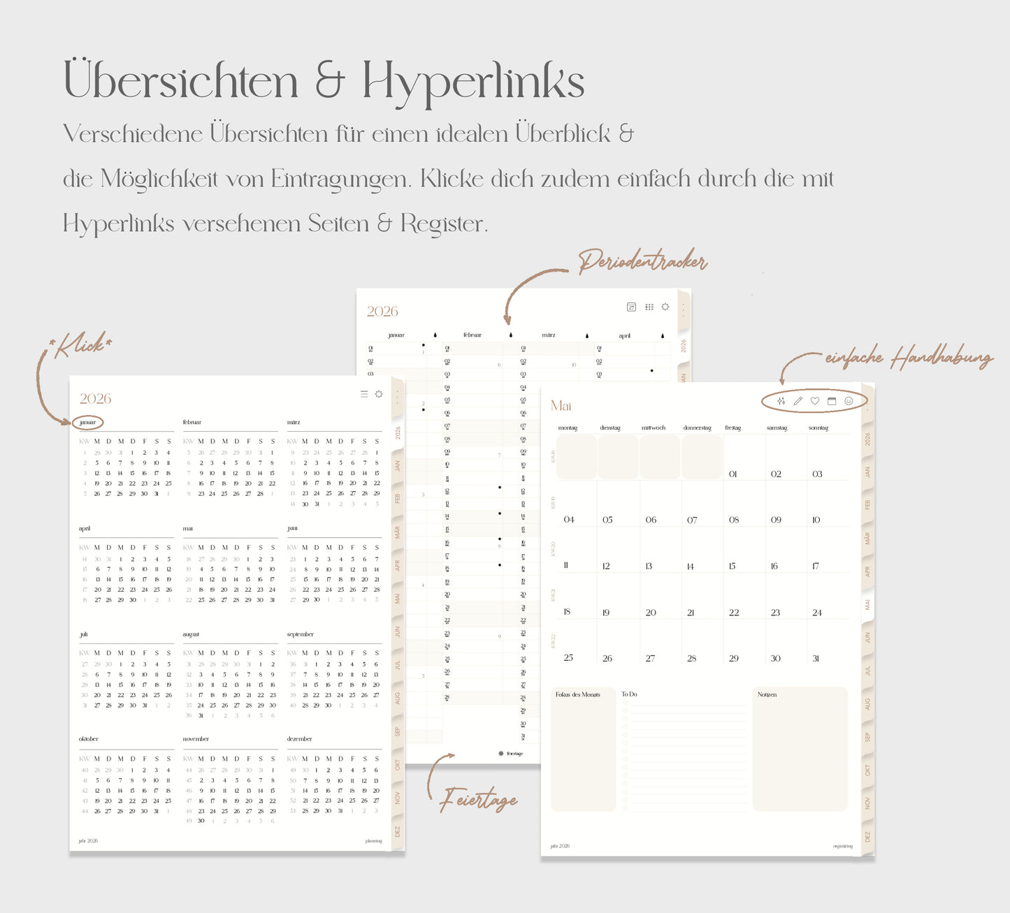 2026 Monthly Planner