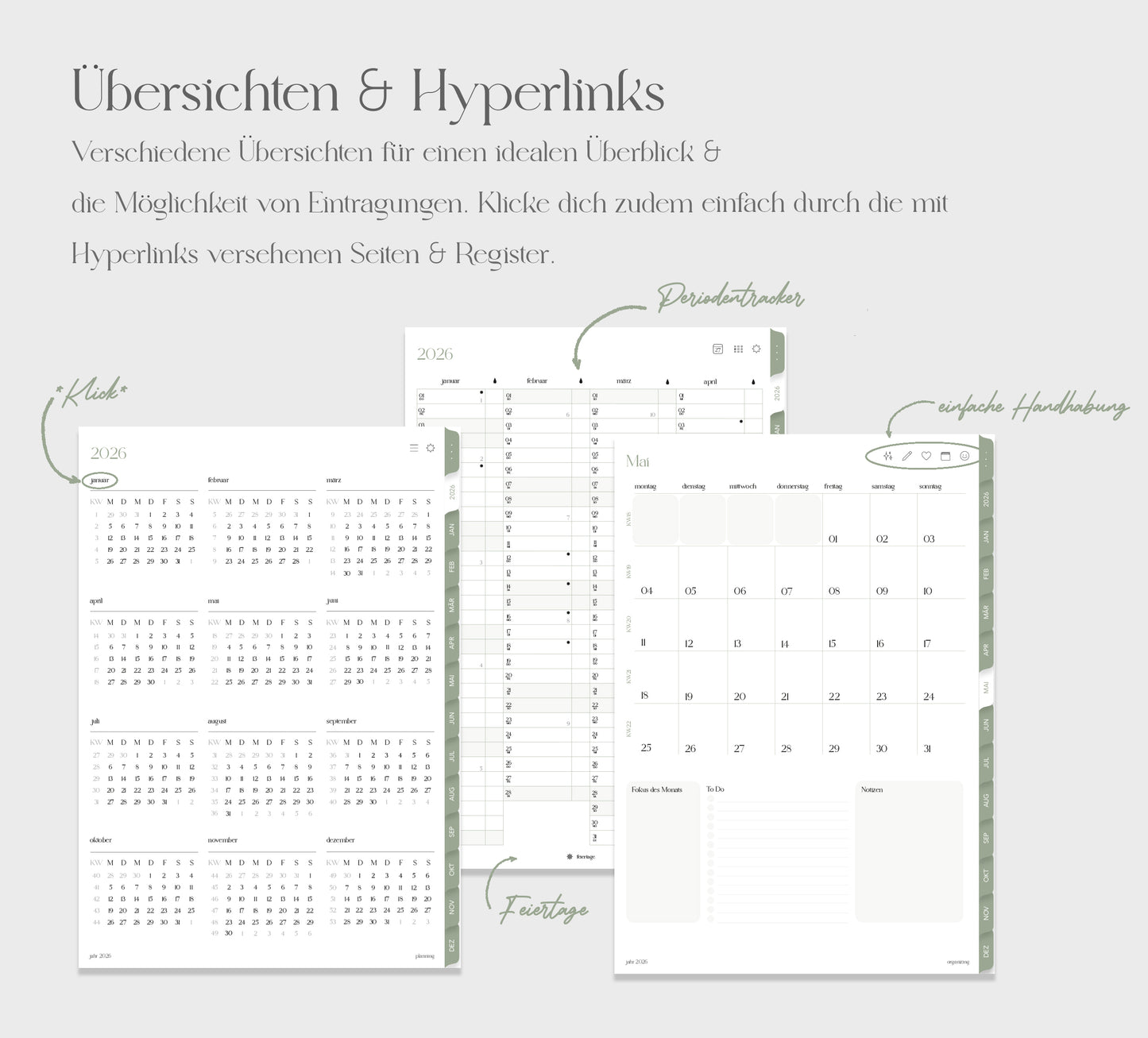 2026 Monthly Planner